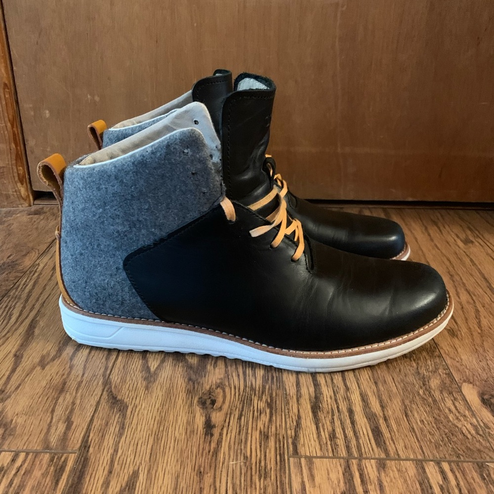ohw? Leather and Wool Boots - Picture 2 of 6